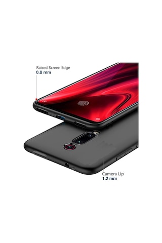 Xiaomi Mi 9T Soft Esnek Kalite Silikon Kilif 233828386 - Renk Seçimi-Kampanya / Mürdüm-Nano Ekran Koruyucu (+25 Tl)