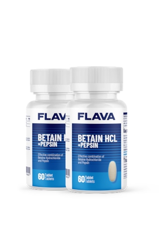 Betain Hcl + Pepsin - 1 Kutu X 2 Adet