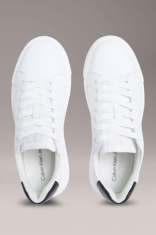 Kadın Chunky Cupsole Sneaker Spor Ayakkabı - Beyaz-8462 Bright White/black