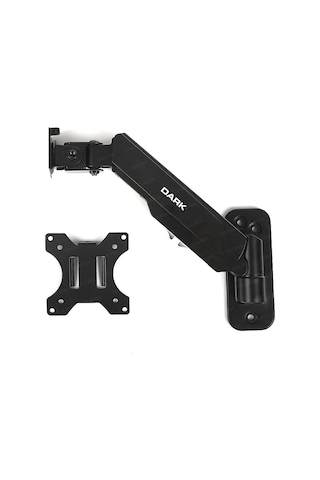 Dark VM100 13-32" 1 Adet TV / Monitör Takılabilen, 180° Dönebilen, Dikey&Yatay Kullanım, VESA, Kablo Kanallı, Max.8KG Destekli, Hareketli Duvar Monte Askı Aparatı (DK-AC-VM100)