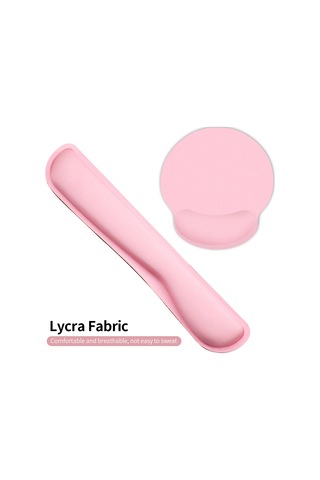 Geeksen Bellek Köpük Klavye Bilek Desteği - Kaymaz Tabanlı Ve Konforlu