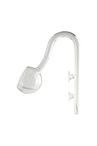 Yifomall 13mm Cam Akışkan Su Çıkış Borusu - Akvaryum Filtre Torbası İçin Orta Akışlı, Su Kalitesi Koruyucu, Yüksek Borosilikat Cam