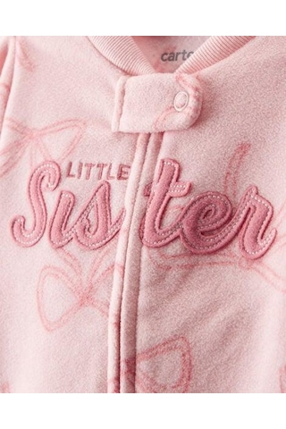 Kız Bebek Polar Tulum Ctr-1t610510 Pembe