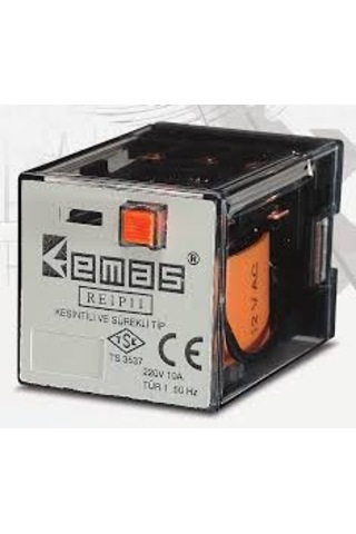 Emas Re1P11Ac220 Röle 3 Kontak 11 Pin 220 V Ac -