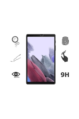 Goocamp Galaxy Tab A7 Lite T225 Uyumlu Gcmp Tablet Temperli Cam Ekran Koruyucu-renksiz