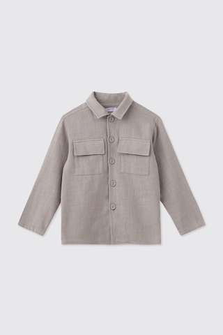 Panço Erkek Çocuk Gri Düğmeli Ceket 2611BK22010