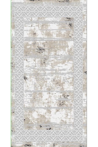 Diamond Halı 25001A Model 200*280 Polip Leke Tutmaz Modern Çizgi Siyah