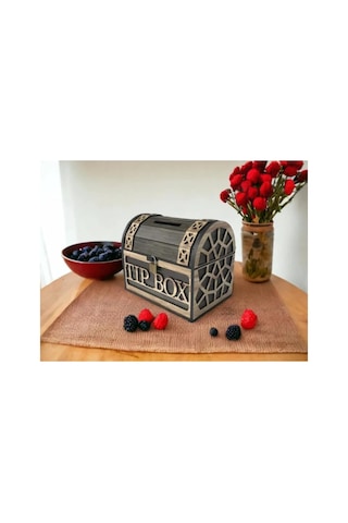 Klitli Tip Box Bahşiş Kutusu Ve Kumbara Sandık Tipi Tipbox 44281669