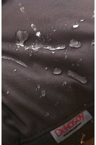 Dekosoy Arkalıklı Bank Minderi 110x50x5cm Gri