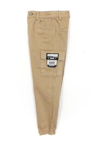 Dobakids Kargo Cep Gabardin Erkek Çocuk Jogger Pantolon Camel 001-0001959 Camel