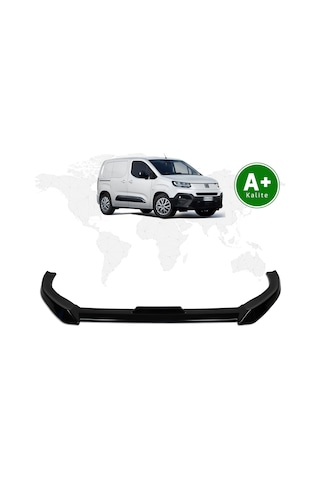 Fiat Doblo Panelvan Ön Lip Parlak Siyah 2024 Model Ve Sonrası