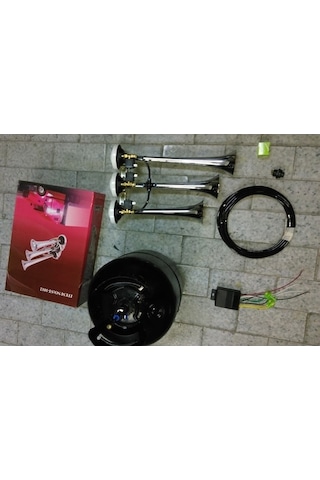 Nuri Alco 4 Melodili Havalı Korna Seti