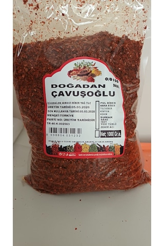 Doğadan Çavuşoğlu Yaprak Pul Biber 25kg