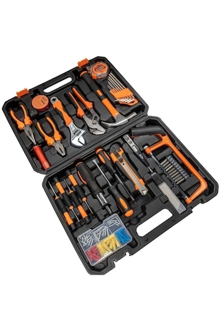Germany 5434 Ev İçin Tamir Bakım Alet Takım Çantası İçi Dolu 105 Parça