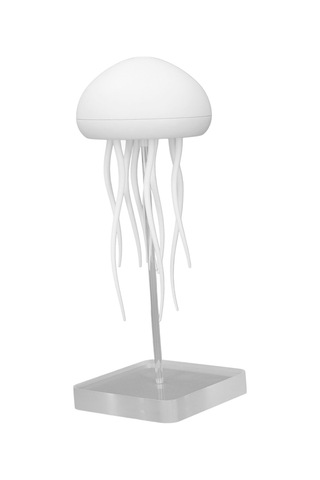 Shineyee Ses Kontrollü Deniz Akua Lambası - Renkli Degrade Işık, Hareketli Budaklar, Şarj Edilebilir Batarya, Asma/kurulabilir Ambiyans Aydınlatması Diğer