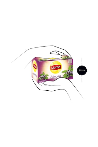 Lipton Adaçayı Bardak Süzen Poşet Bitki Çayı 20'li Paket