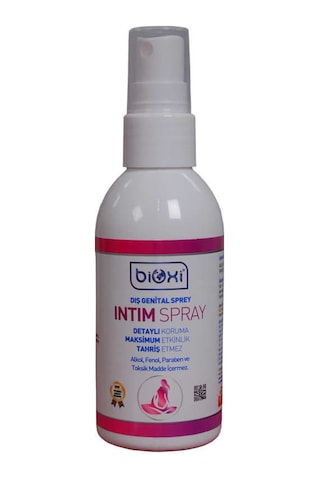 Bioxi İntim Dış Genital Bölge Bakım ve Temizleme Spreyi 150 ML Bioxi İntim Dış Genital Bölge Bakım ve Temizleme Spreyi 150 ML