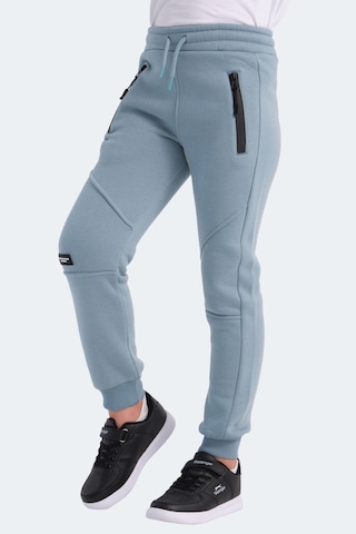 Slazenger Lamya 2 Li Set Eşofman Altı Taş Gri - Mavi
