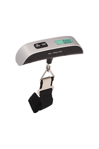 Dijital El Kantarı 50 Kg Bavul Kurban Terazisi Işıklı Pil