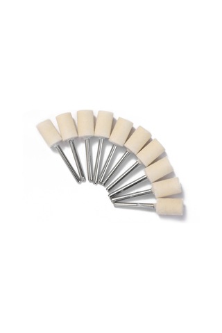 Geeksen 129 Parça Yün Cila Tekerlek Seti - Metal Ve Ahşap Parlatma, Taşlama Aksesuarları