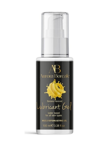 Aurora Boreale Muz Aromalı Kayganlaştırıcı Jel 100ml Aurora Boreale Muz Aromalı Kayganlaştırıcı Jel 100ml