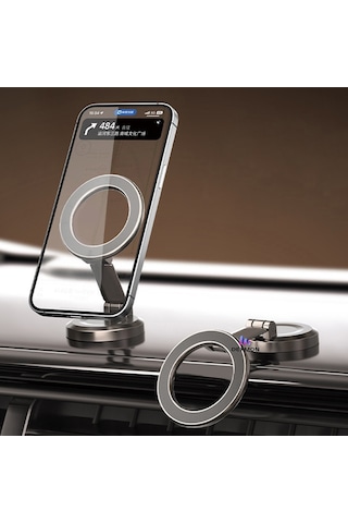 Dexmon Magsafe Katlanabilir Mıknatıslı Mini Araç İçi Telefon Tutucu