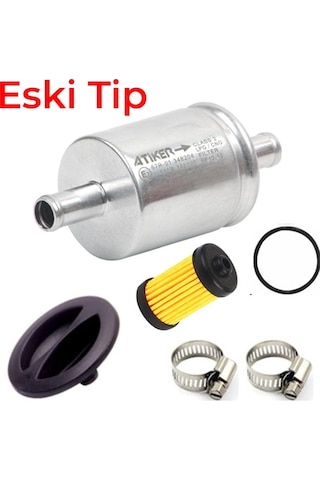 Atiker Gold Tekli Filtre + Gaz Kesici Filtre ve Contalarıyla Yeni Tip Gaz Kesici