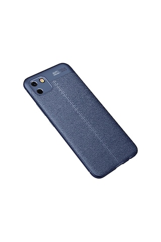 Cosmotex Newface Realme C11 2021 Kılıf Auto Focus Kapak - Lacivert