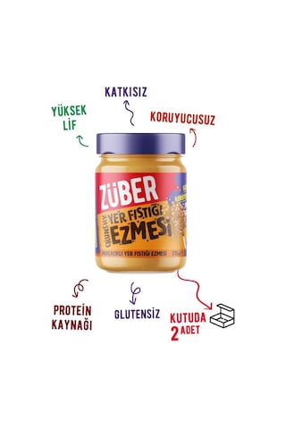 Crunchy Yer Fıstığı Ezmesi 315g X 2 Adet