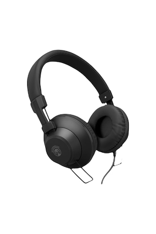 Hypergear V50 Type-C ve 3.5 Mm Jack Girişli Mikrofonlu Kablolu Kulaküstü Kulaklık Siyah