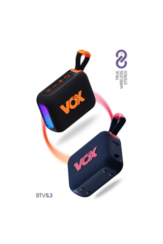 Powerway Ipx4 Vox Usb Hafıza Kartı Aux Radyo Led Işıklı Bluetooth Hoparlör Hi-fi Ses Bombası