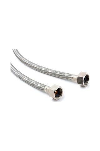 Çelik Flex Bağlantı, 1/2"-3/4", 30 Cm, Dişi Dişi Dişli 1