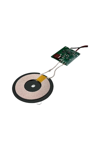 12v Kablosuz Şarj Devresi- Ünitesi Renkli