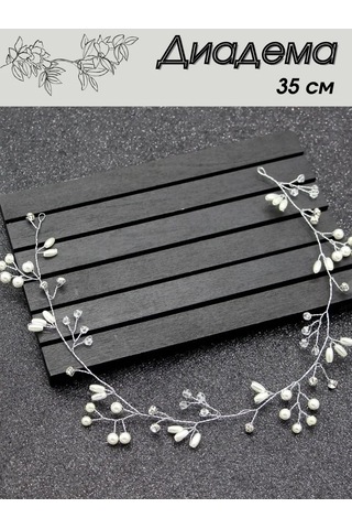 Kreativka Taç. Baş Süsü 412164687 Beyaz