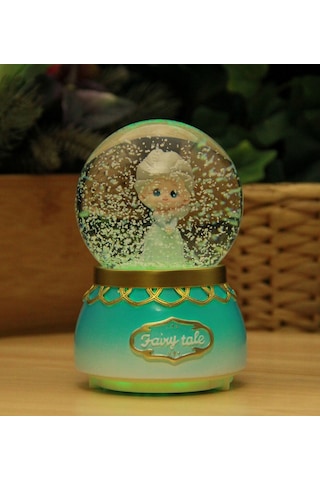 Disneyland Peri Masalı Işıklı Ve Müzikli Kar Küresi Büyük Boy