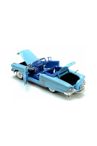Motormax 1958 Chevrolet İmpala Mavi 1 / 24 Ölçek Model Araba