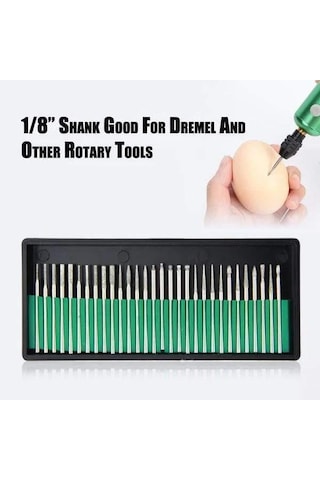 Elmas Freze Taşlama İğne Zımpara 30lu Set 2.35mm 3mm Dremel Hobi