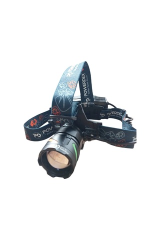 Pd-1372 Şarjl Edilebilir Pilli 25w Zoomlu Kafa Lambası Çok Renkli