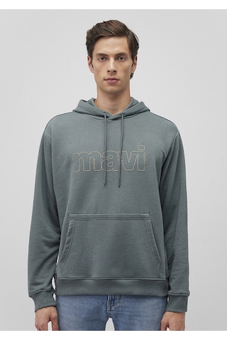 Mavi - Yeşil Sweatshirt 0s10196-71577 Yeşil