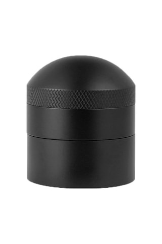 Geeksen Düzenleyebilir Dönen Kahve Toz Dağıtıcı Ve Topak Açıcı, Profesyonel Kahve Çıktısı İçin 53mm Siyah Siyah