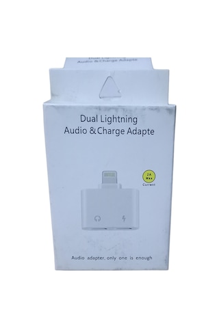 Emrebilisim Lightning Audior Adaptör Apple Uyumlu iPhone Lightning Audio Adaptör/ İ