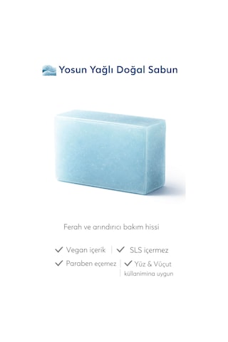 Yosun Yağlı Cilt Bakım Sabunu - 120 Gr Yosun