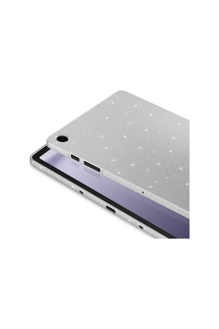 Galaxy Uyumlu Tab A9 Plus 11 İnç Fuchsia Işıltılı Tablet Kılıf Arka Kapak