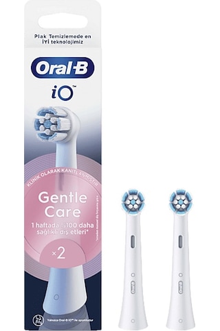 Oral B İo Sensitive White 2'li Diş Fırçası Yedek Başlık