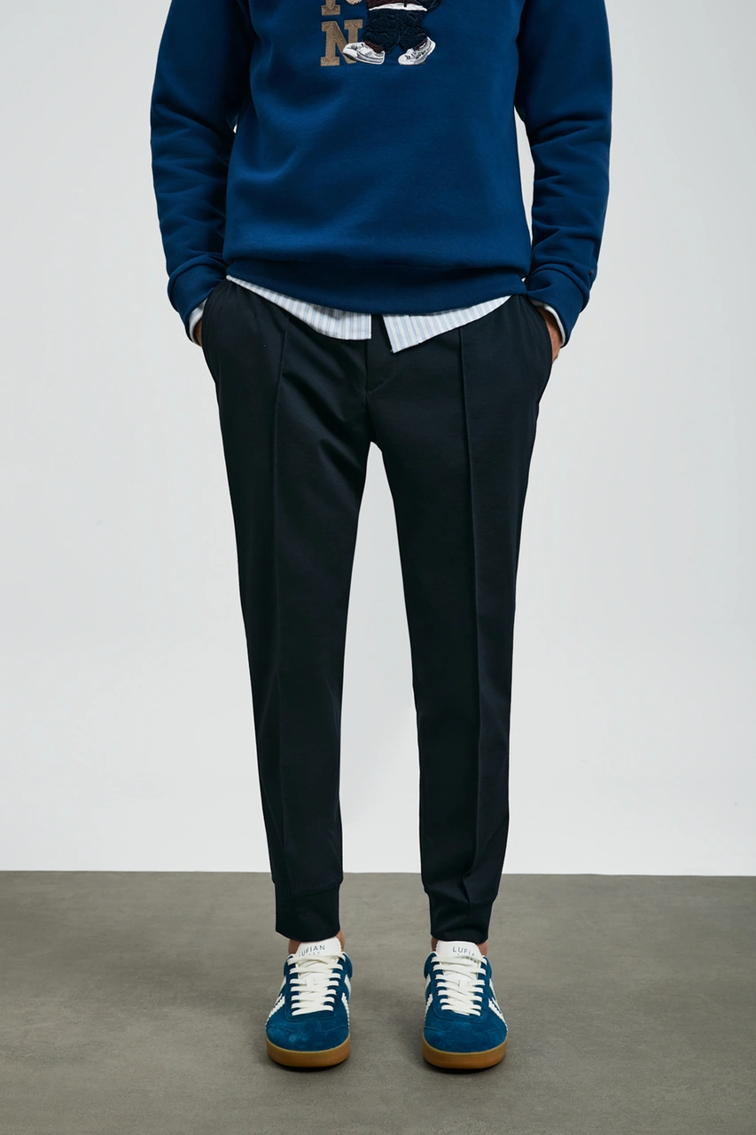 Lufian Pıto Jogger Pantolon Slim Fit Lacivert Lacivert 112190335100200 Lacivert