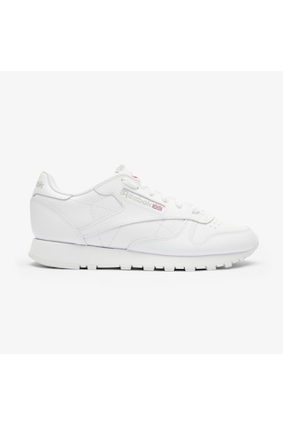 Reebok Classic Leather Kadın Beyaz Spor Ayakkabı Düz 100008496 Beyaz