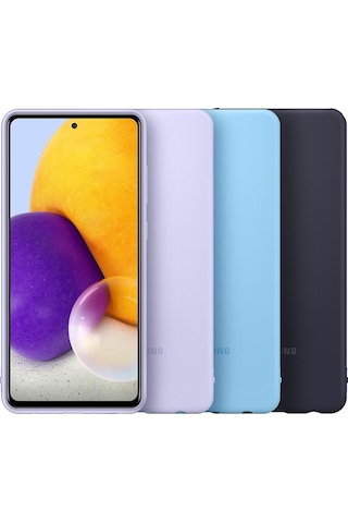 Samsung Uyumlu Galaxy A72 Slim Silikon Kilif Ef-Pa725T Silicone Cover 425175589