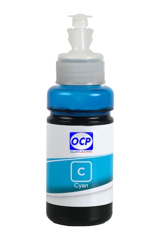 OCP Epson 103 EcoTank C13T00S24A Uyumlu Mürekkep 70ml C Cyan Mavi Dye
