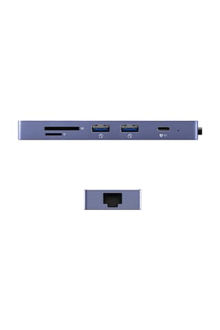 Orico Type-C PD100W HDMI 4K@30Hz RJ45 SD TF 5Gbps Type-C 4 USB-A Portlu Hub Çoklayıcı