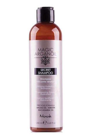 Nook Magic Arganoil Secret Argan Keratin Macadamia Yağlı Onarıcı Parlaklık Veren Şampuan 250 ML